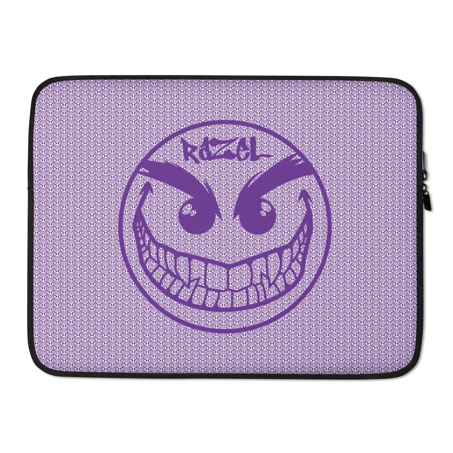 Razel Face laptop sleeve 13 inch neopreen zwart