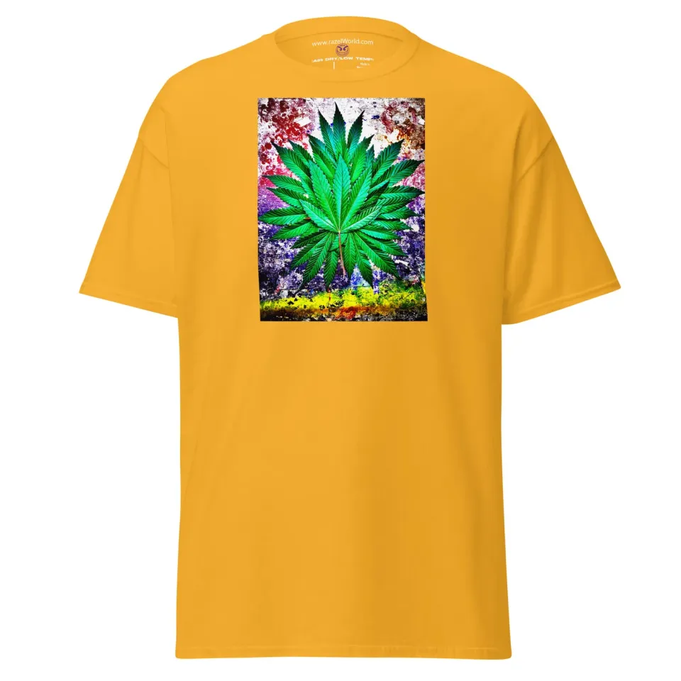 Razel Marijuana Tree Star Tee T-shirt katoen