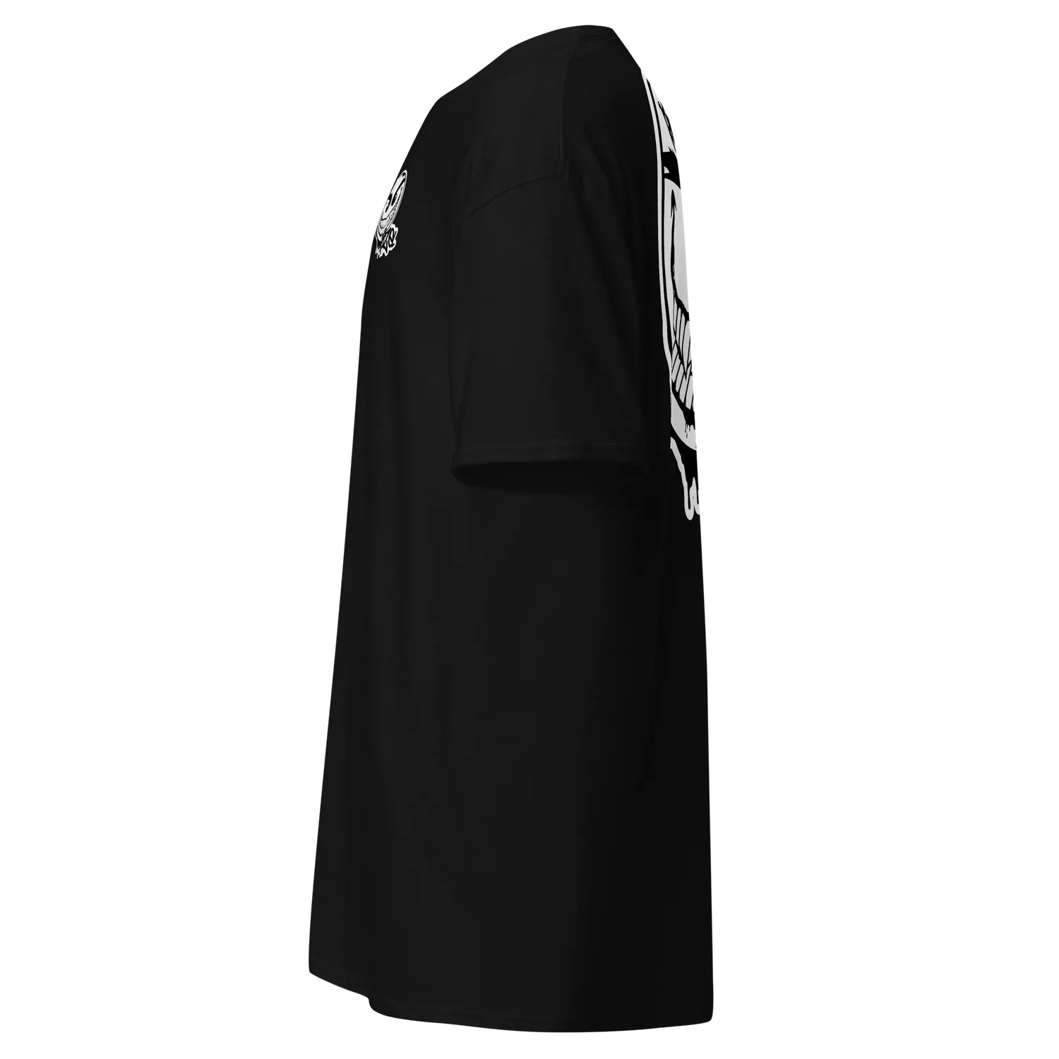 Razel Gang Drip Face t-shirt zwart katoen