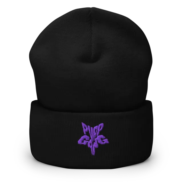 Razel Purp Gang Rock Star muts zwart
