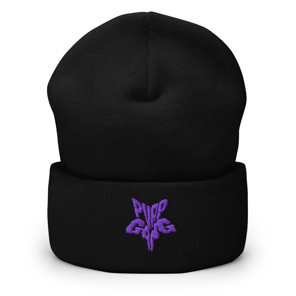 Razel Purp Gang Rock Star muts zwart