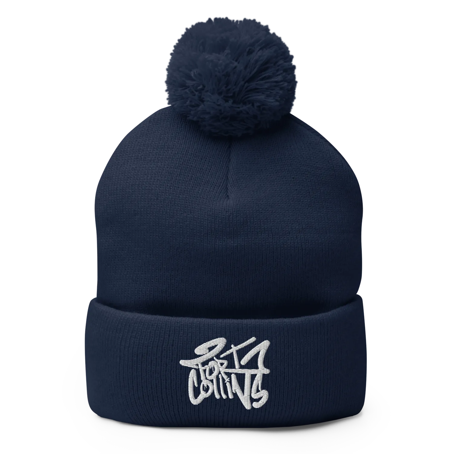 Razel Fort Collins beanie pom-pom acryl zwart