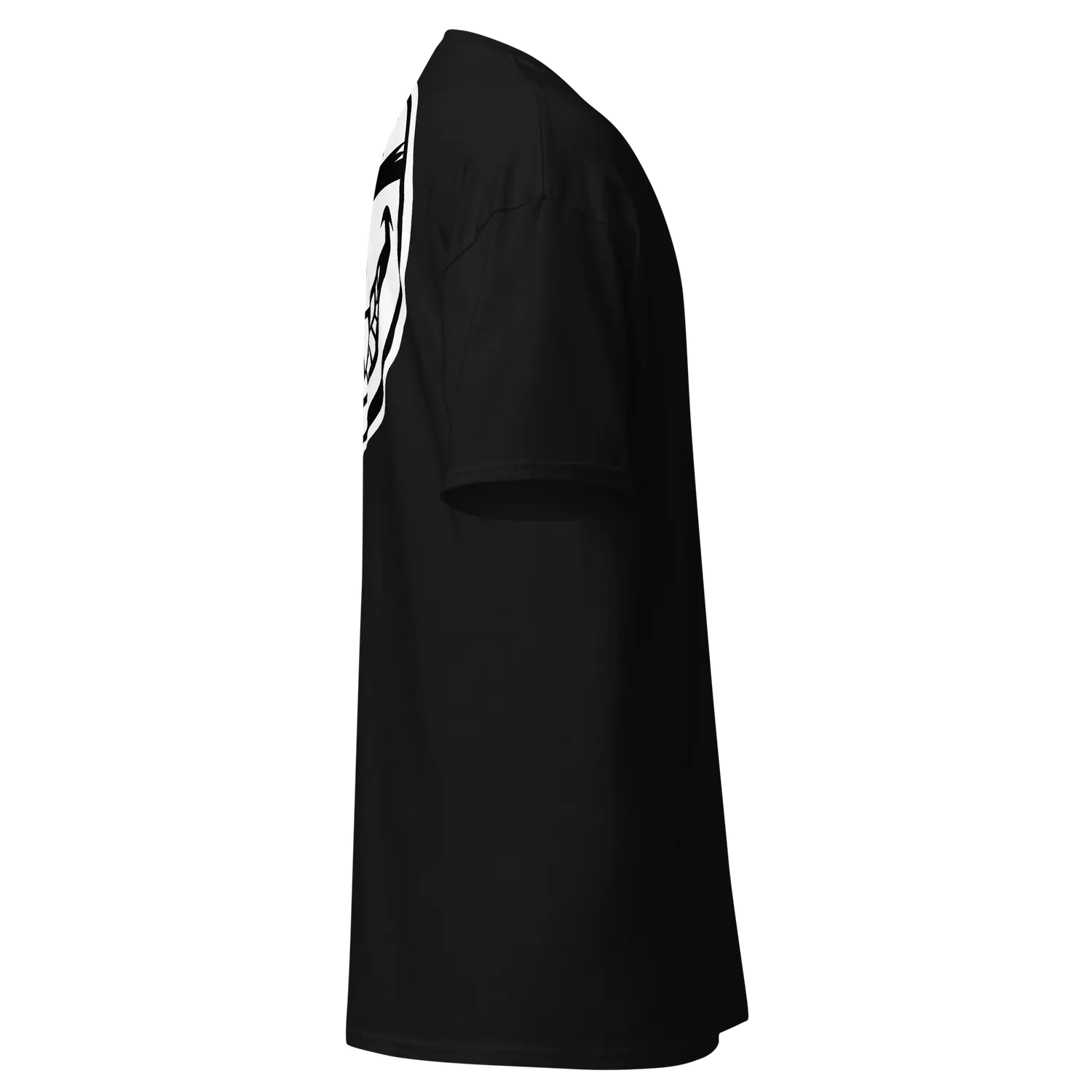 Razel Gang Drip Face t-shirt zwart katoen