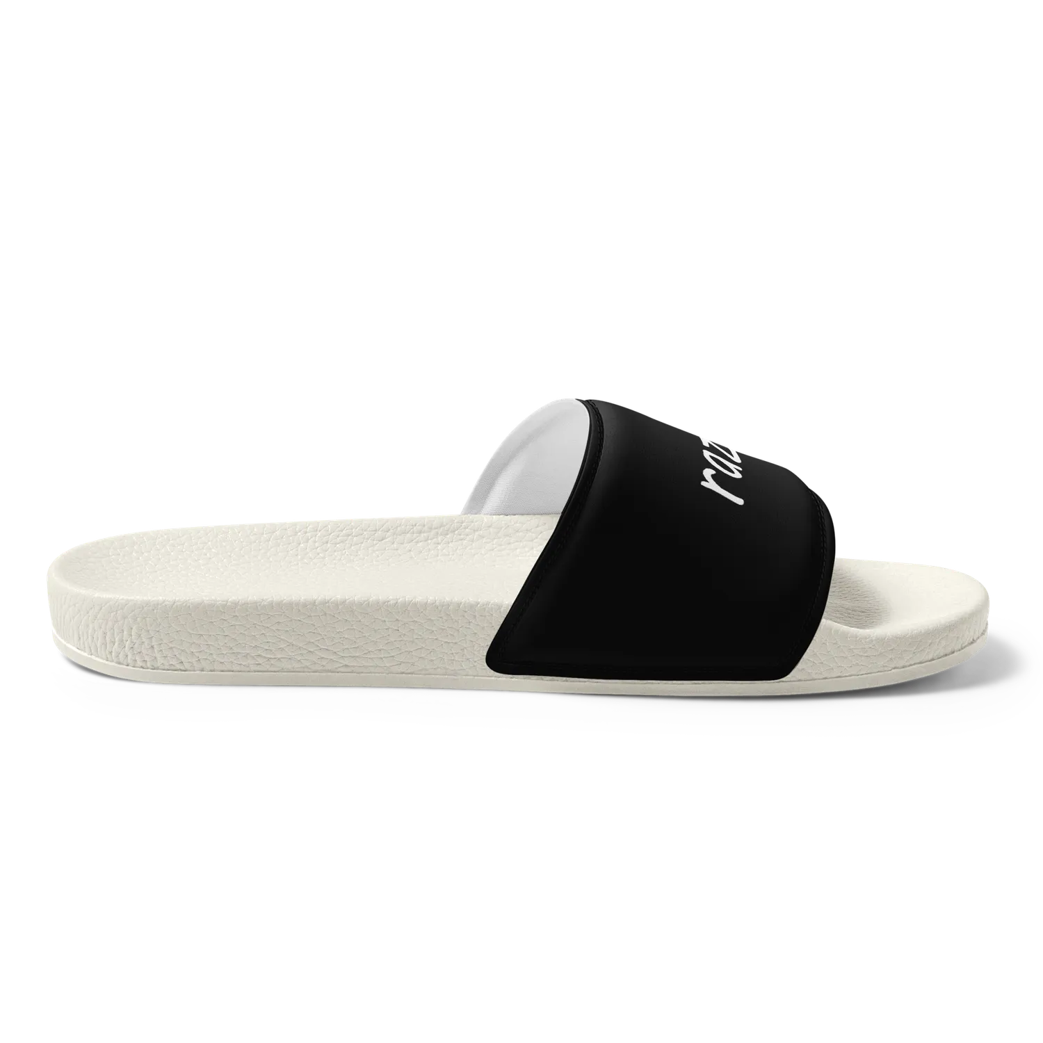 Razel Slides slippers wit kunstleer