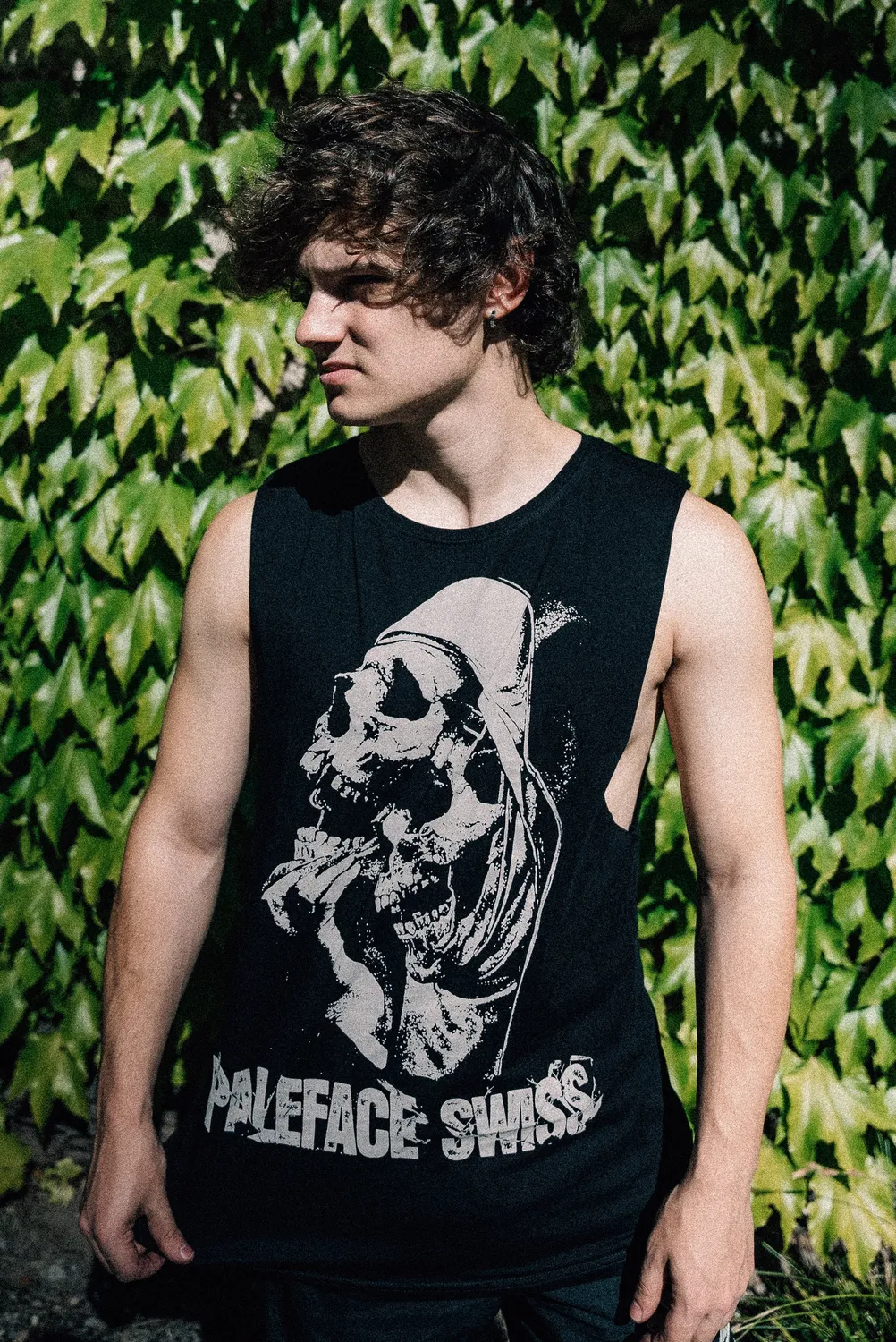 Paleface Swiss Dead Thoughts tanktop zwart