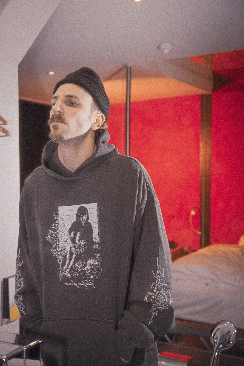 Paleface Swiss The Wilted hoodie washed oversized
