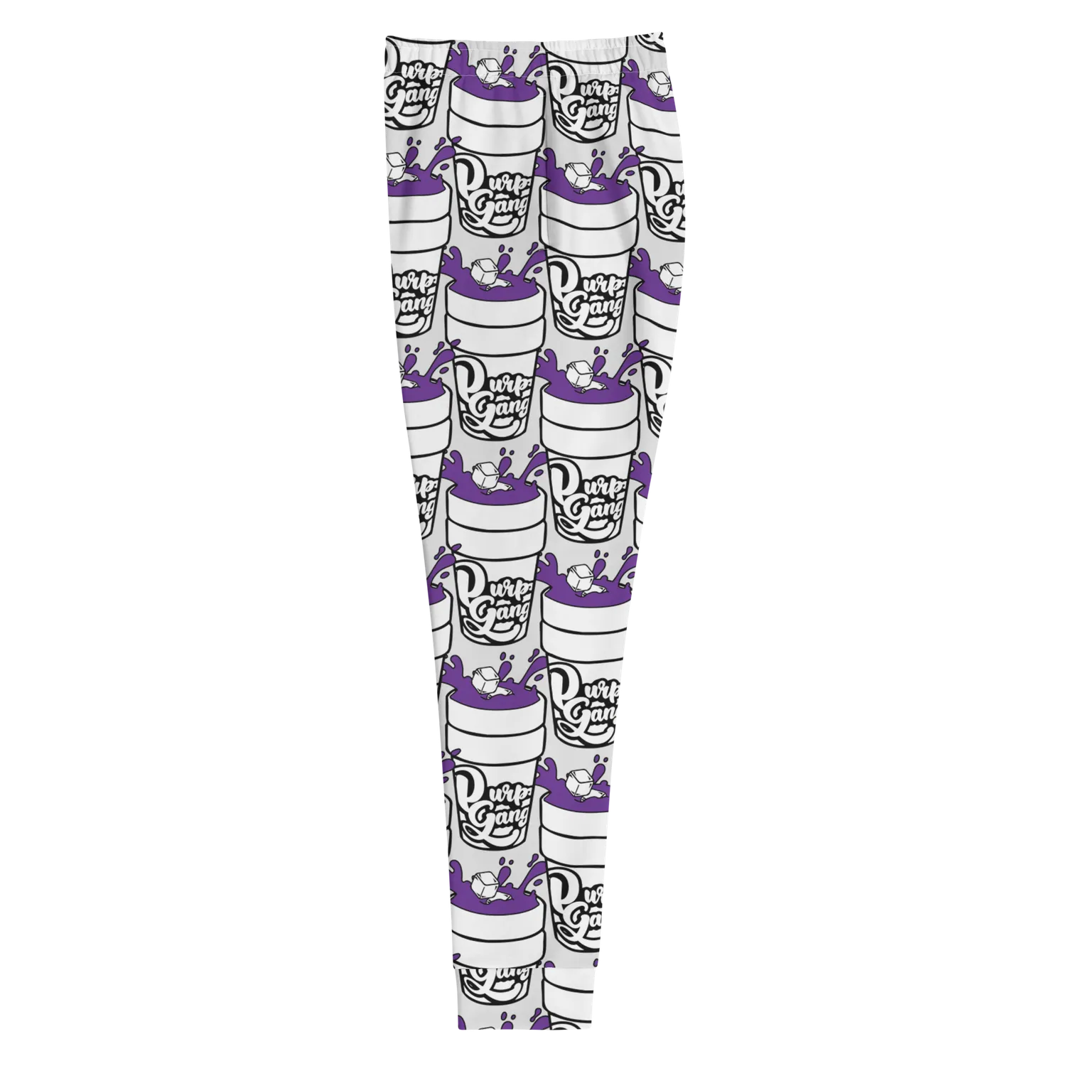 Razel Purp Gang Double Cup Joggers Dames Slim Fit