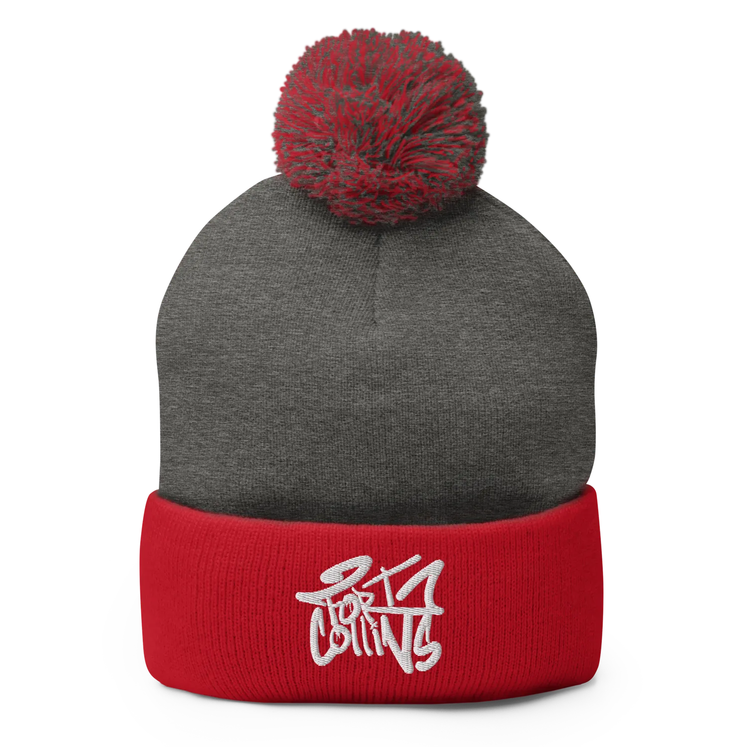 Razel Fort Collins beanie pom-pom acryl zwart