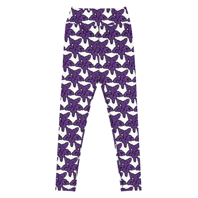 Razel Purp Gang Rock Star legging dames hoge taille