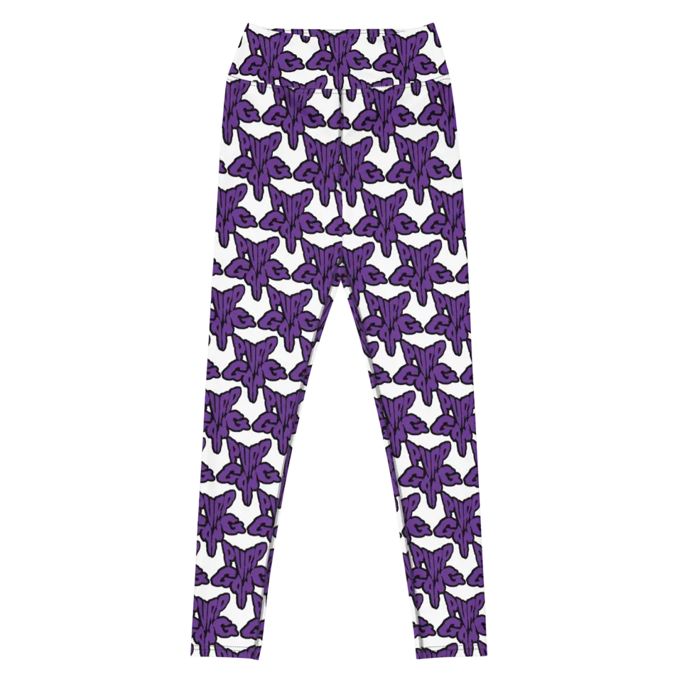 Razel Purp Gang Rock Star legging dames hoge taille