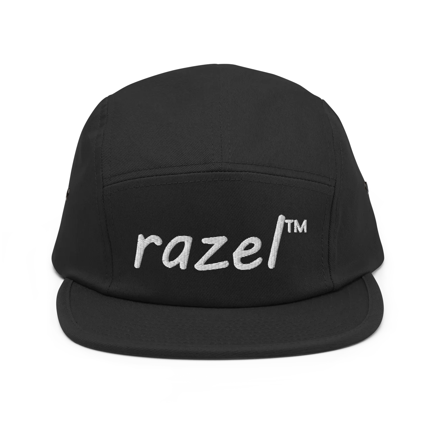 Razel 5 Panel Cap pet wit katoen