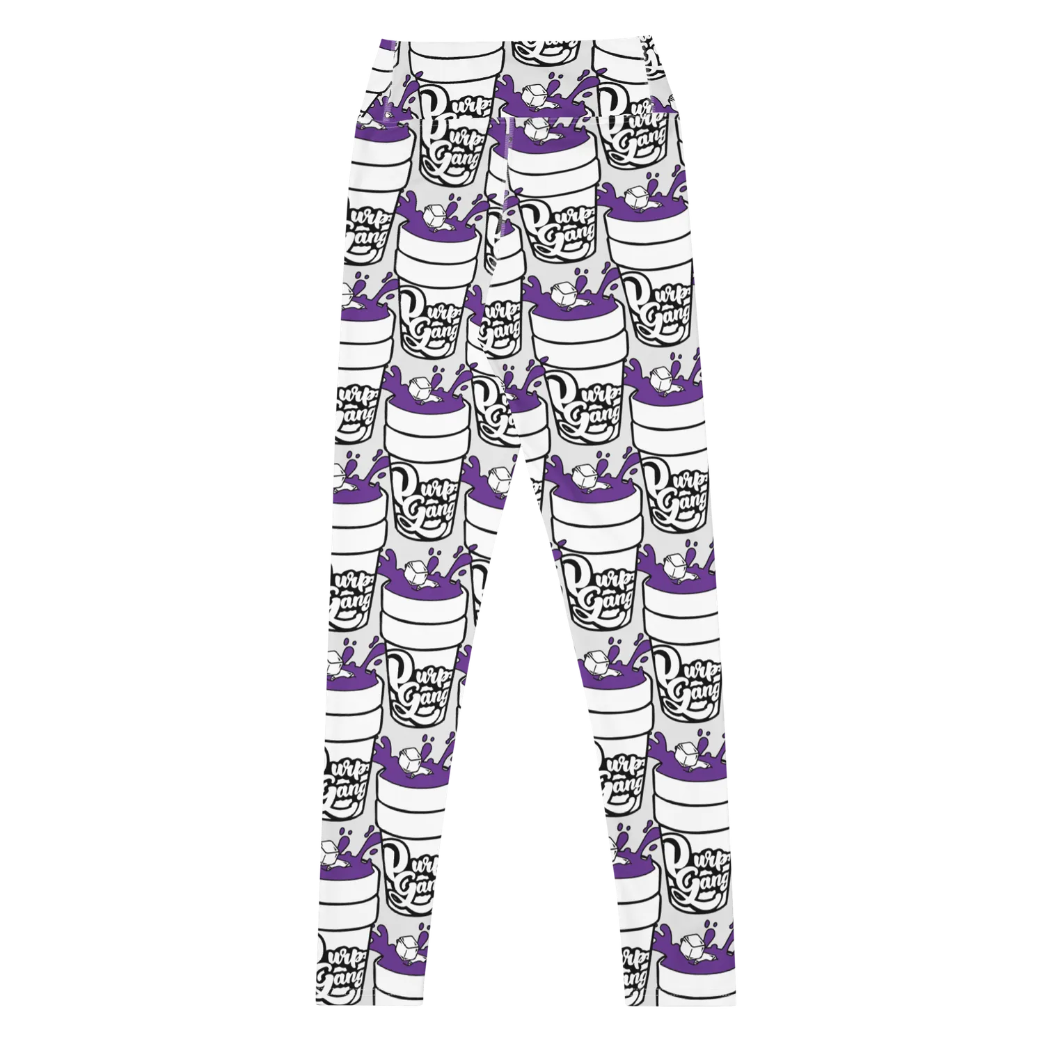Razel Purp Gang Double Cup legging high waist