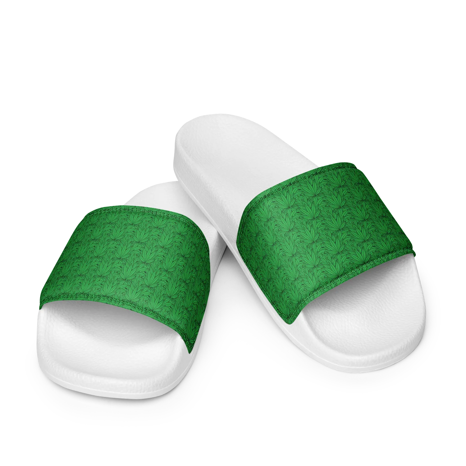 Razel Marijuana Tree Star slippers zwart