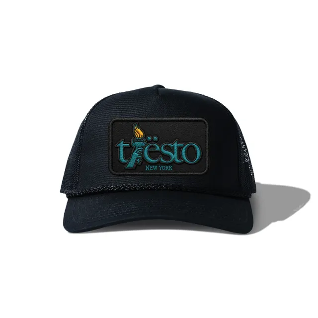Tiësto NYC Liberty Trucker Hat pet zwart verstelbaar