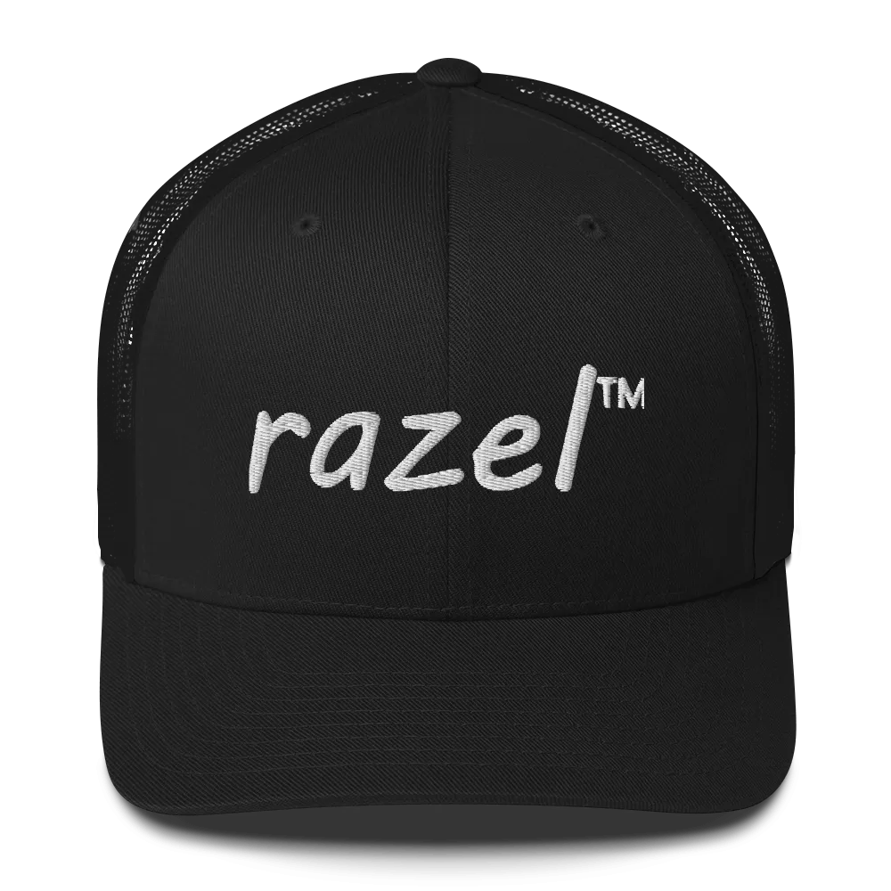 Razel trucker pet wit verstelbaar