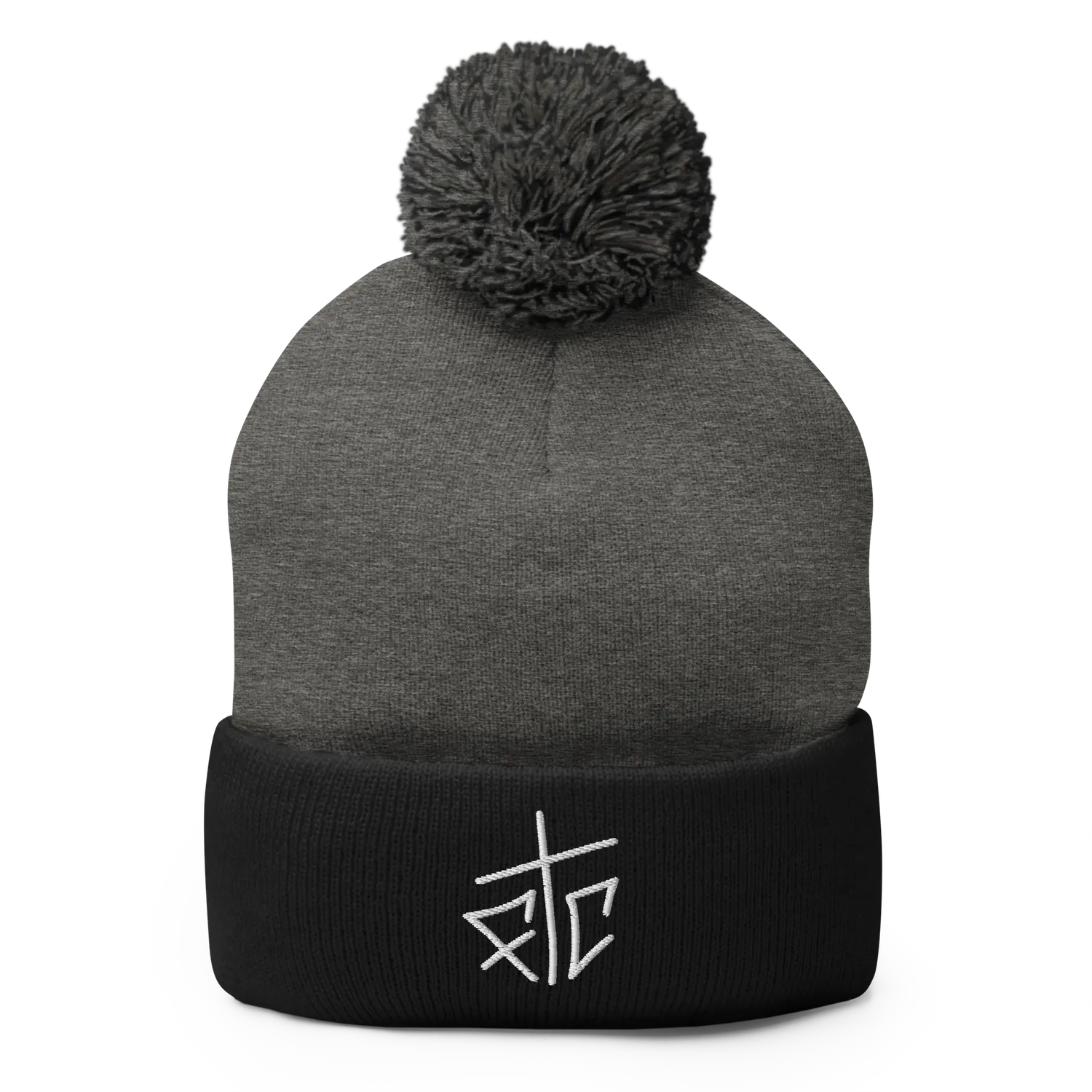 Razel FTC Pom-Pom Beanie muts zwart acryl