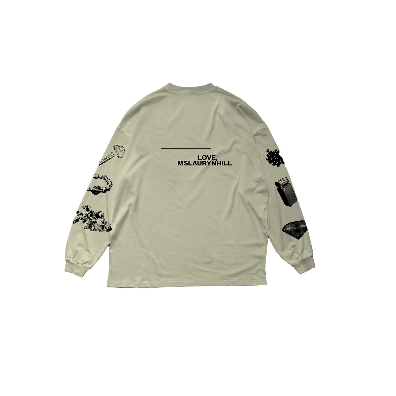 Lauryn Hill With Love LS Tee longsleeve tan