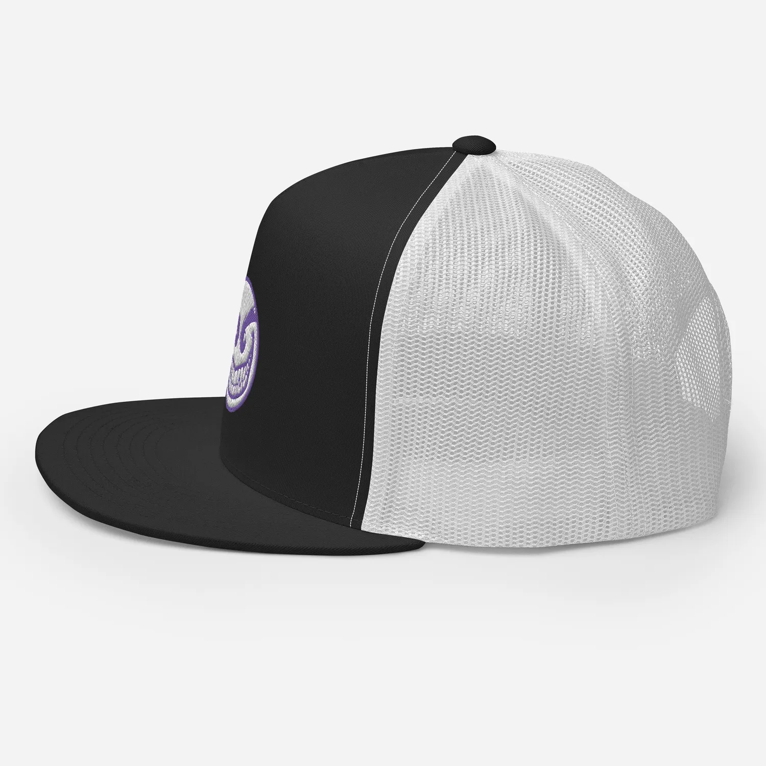 Razel Face trucker pet zwart wit snapback