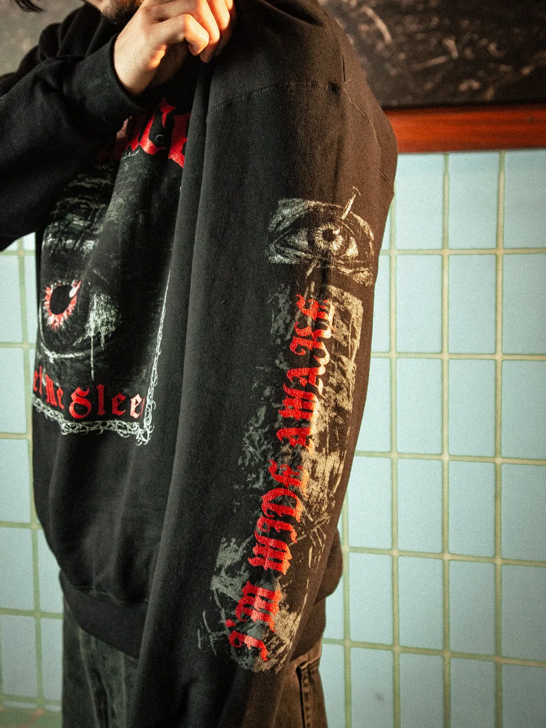 Paleface Swiss Wide Awake sweater heavy zwart