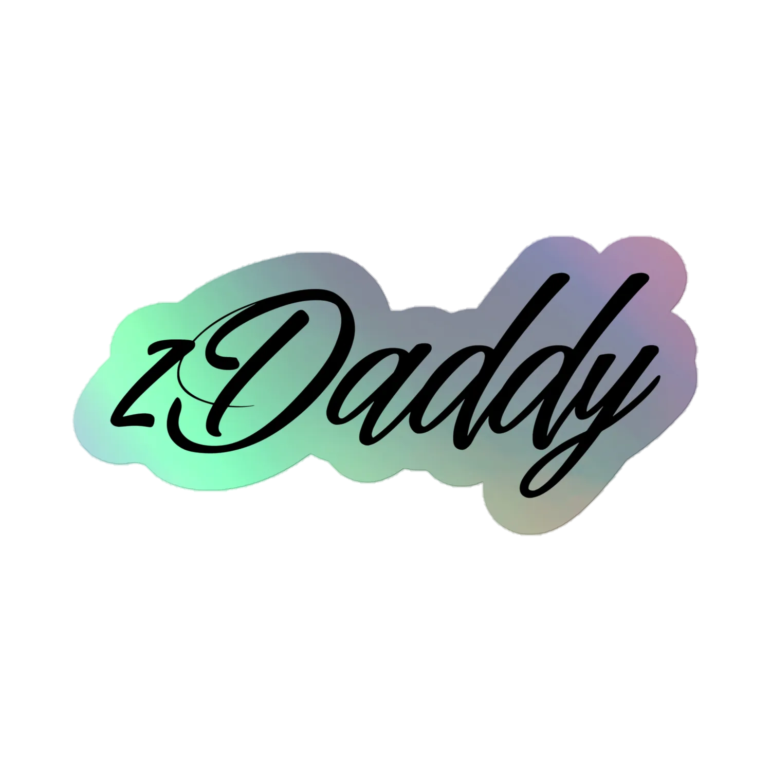 Razel zDaddy holografische sticker 3D vinyl