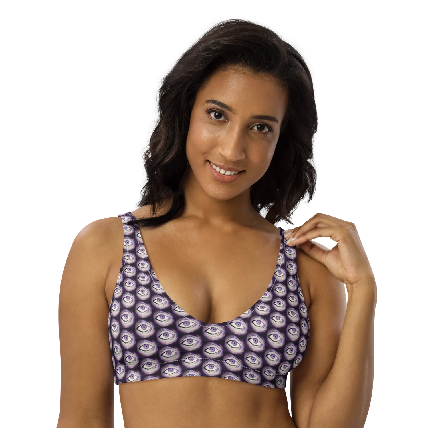 Razel Thousand Eyes Motif bikinitop padded gerecycled