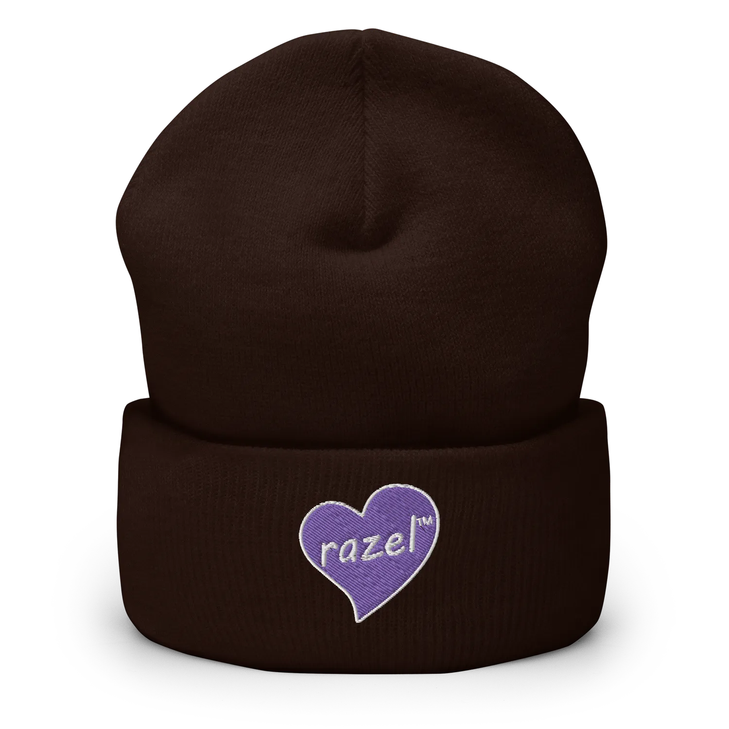 Razel Purple Hearted muts zwart unisex
