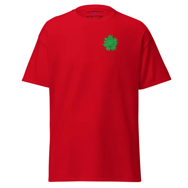 Razel Marijuana Tree Star T-shirt katoen S-5XL