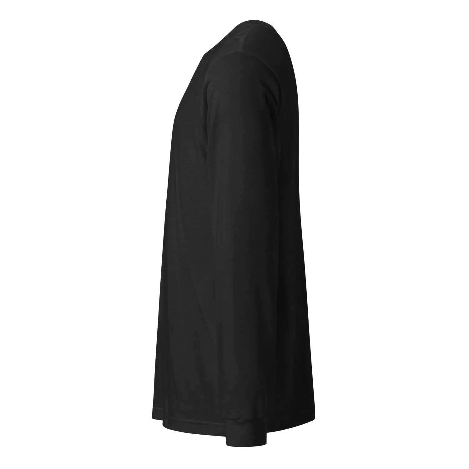 Razel Face QR Code longsleeve Black Heather katoen