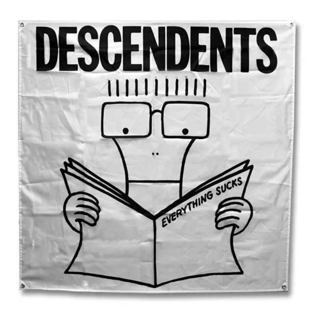 Descendents Everything Sucks vlag wit 46 inch