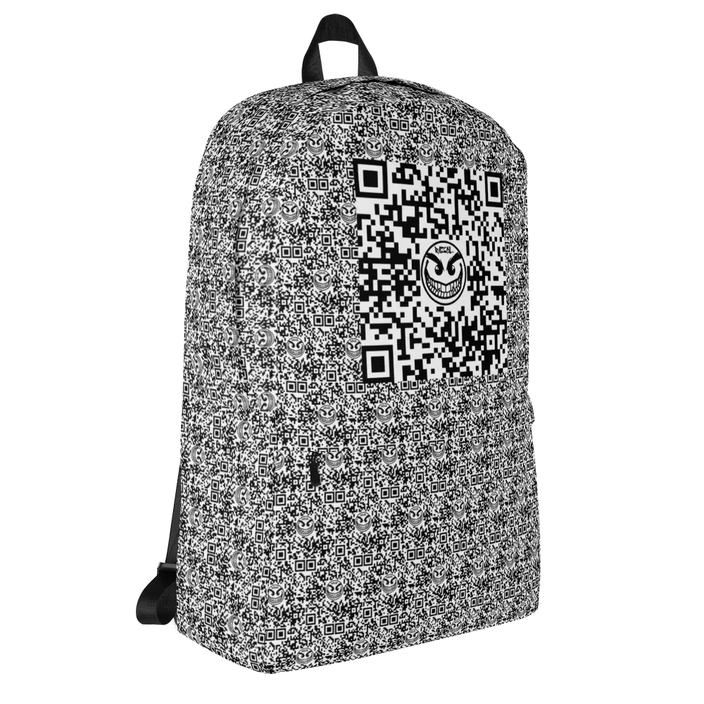 Razel Face QR Code rugzak 15 inch laptop