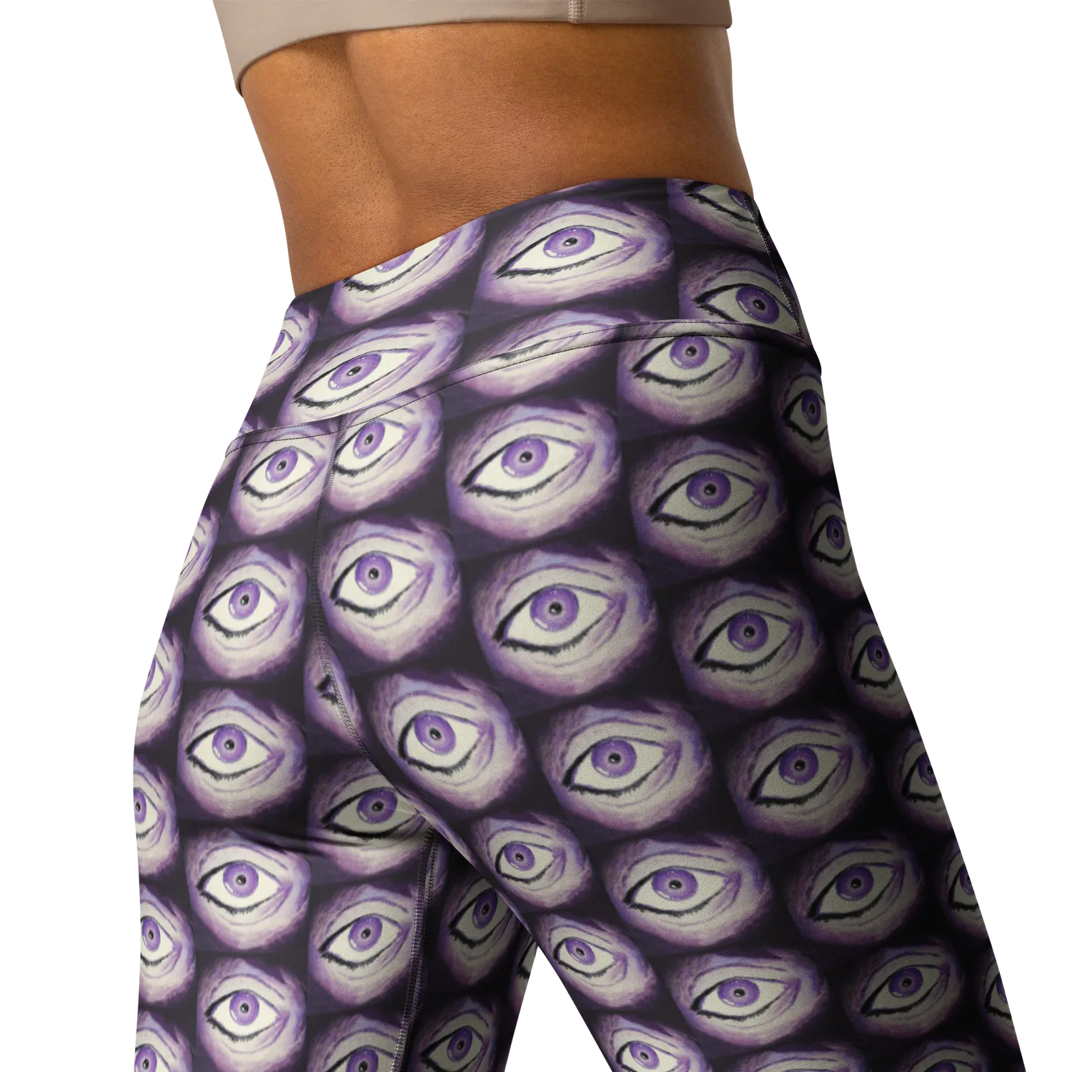 Razel Thousand Eyes Motif leggings M stretch