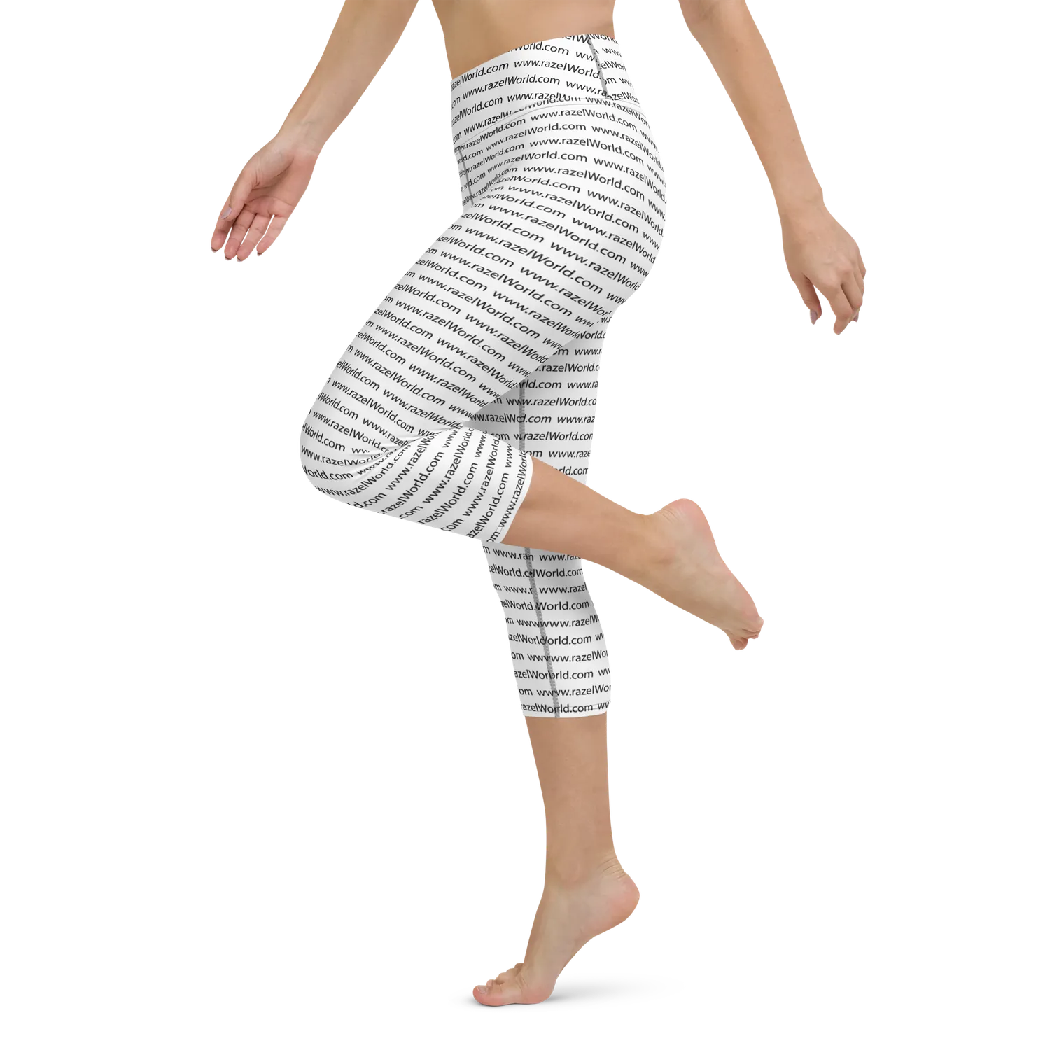 Razel www.razelWorld.com yoga capri high waist