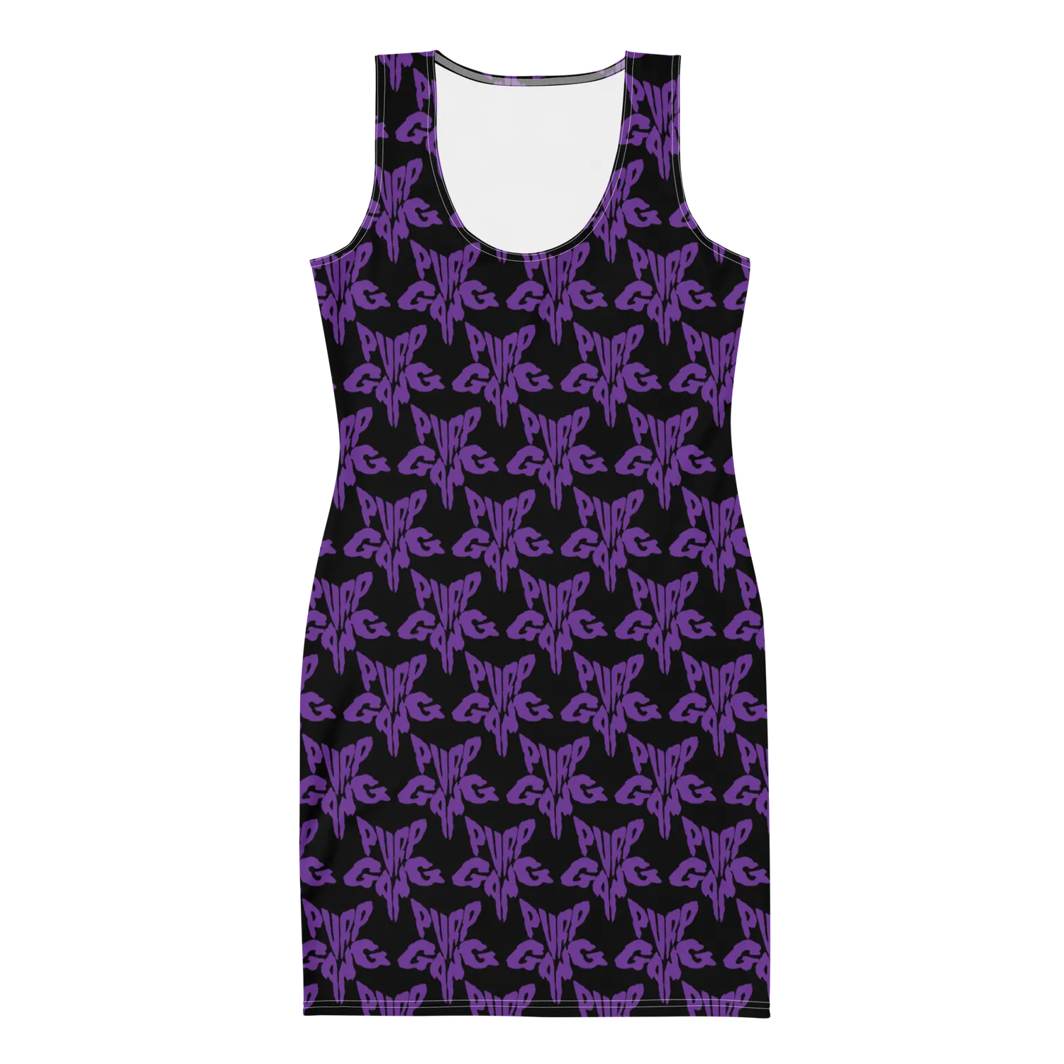 Razel Purp Gang Rock Star jurk stretch cocktailjurk