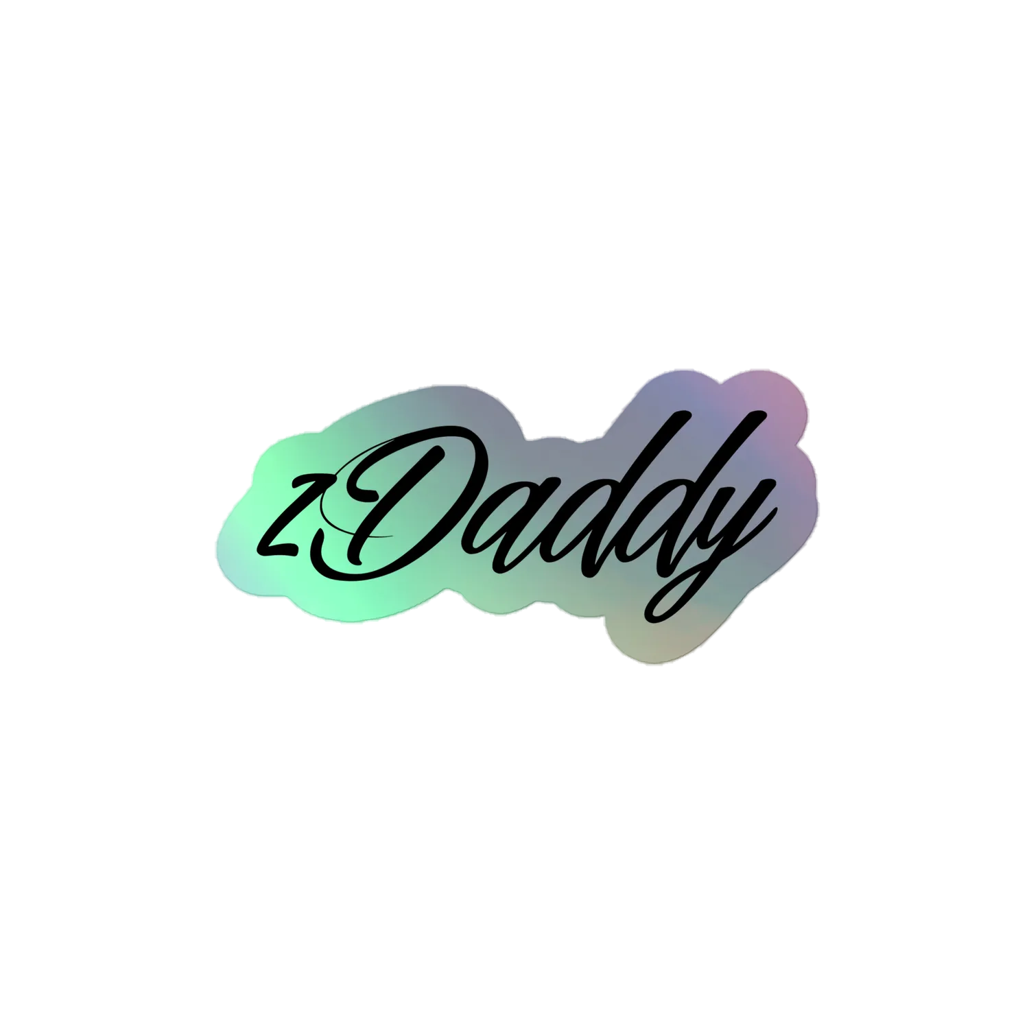 Razel zDaddy holografische sticker 3D vinyl