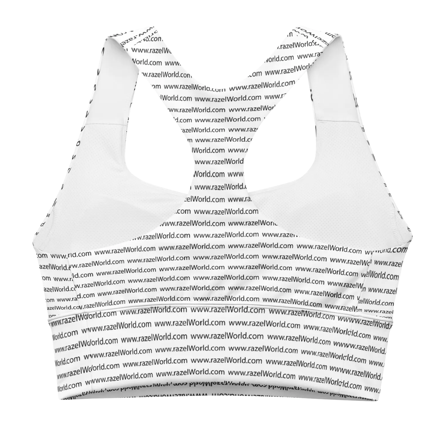 Razel www.razelWorld.com Motif crop top met padding