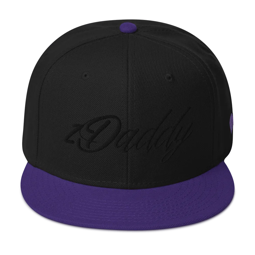 Razel zDaddy Snapback pet zwart wolmix
