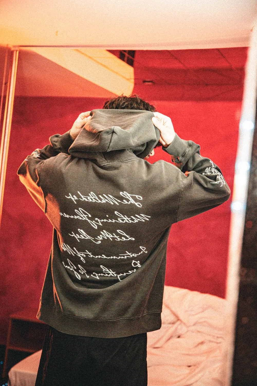 Paleface Swiss The Wilted hoodie washed oversized