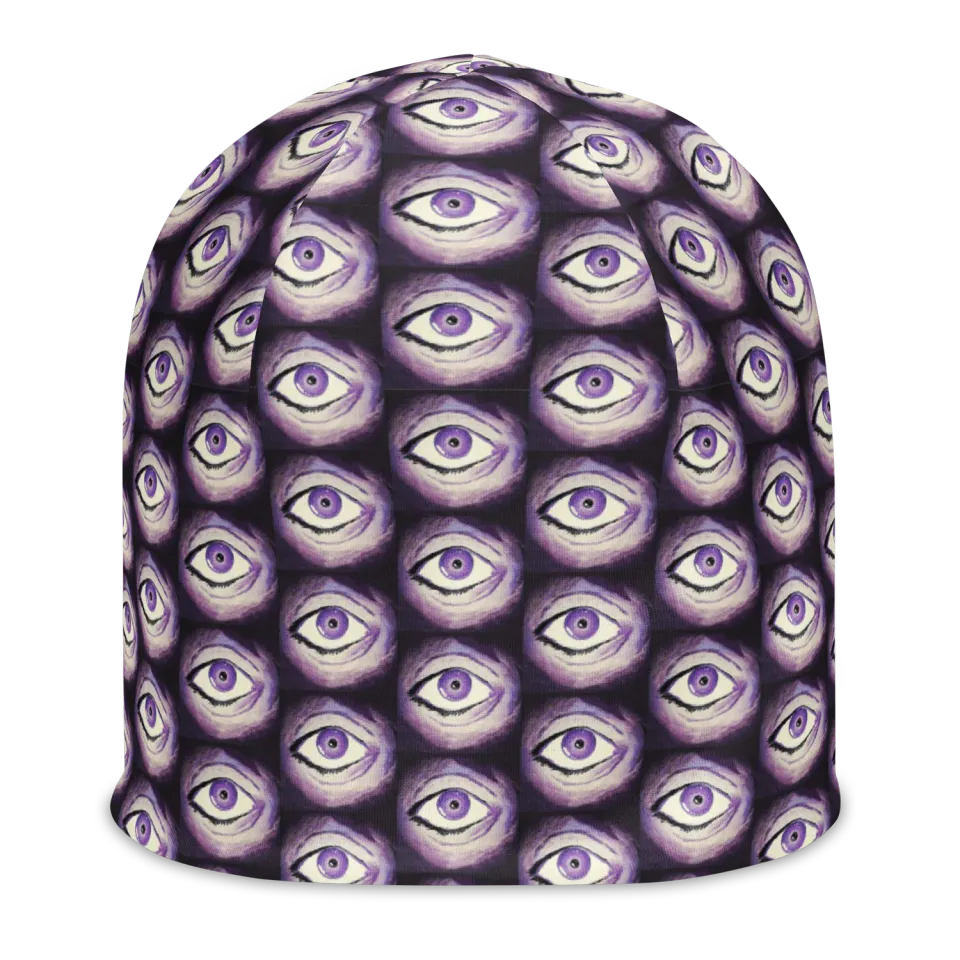 Razel Thousand Eyes Motif beanie dubbellaags