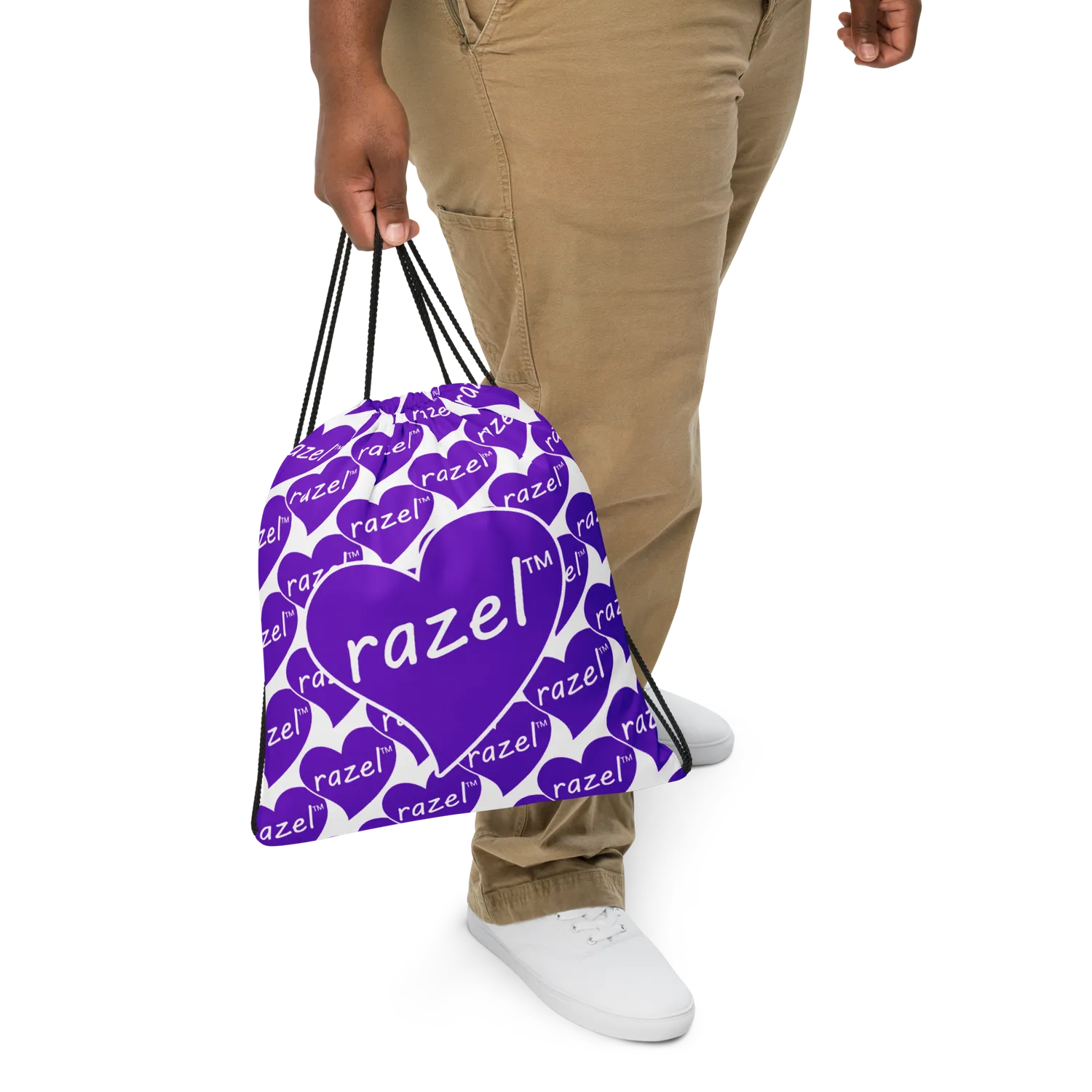Razel Purple Hearted Motif gymzak licht