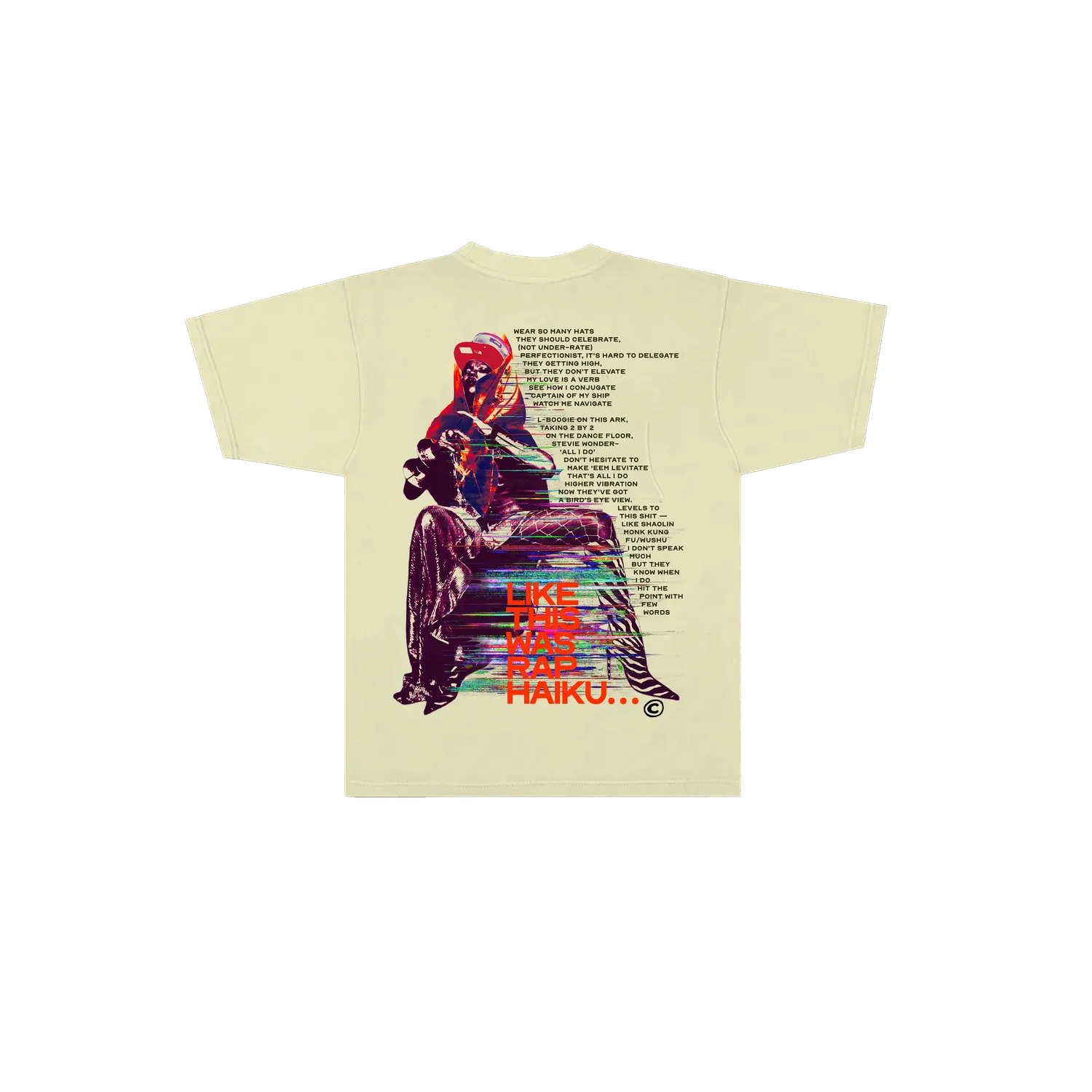 Lauryn Hill So Many Hats Tee T-shirt heavyweight box fit