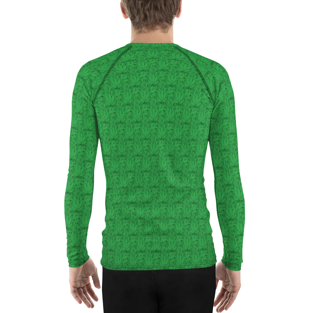 Razel Marijuana Tree Star Rashguard lange mouw UPF50