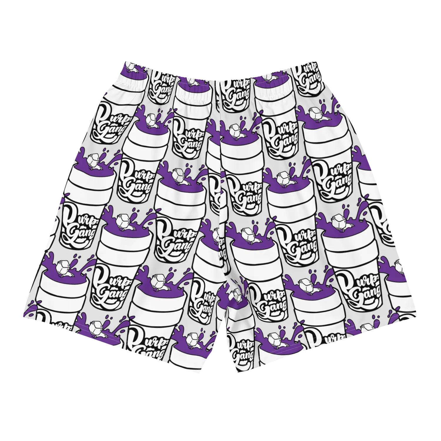 Razel Purp Gang Double Cup short heren zwart UPF50+