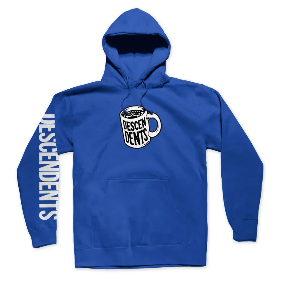 Descendents Coffee Mug hoodie royal blauw katoen