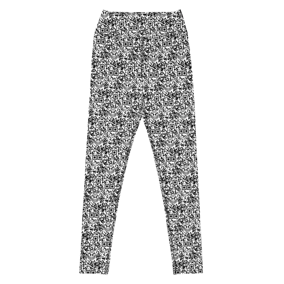 Razel Face QR Code Legging hoge taille stretch