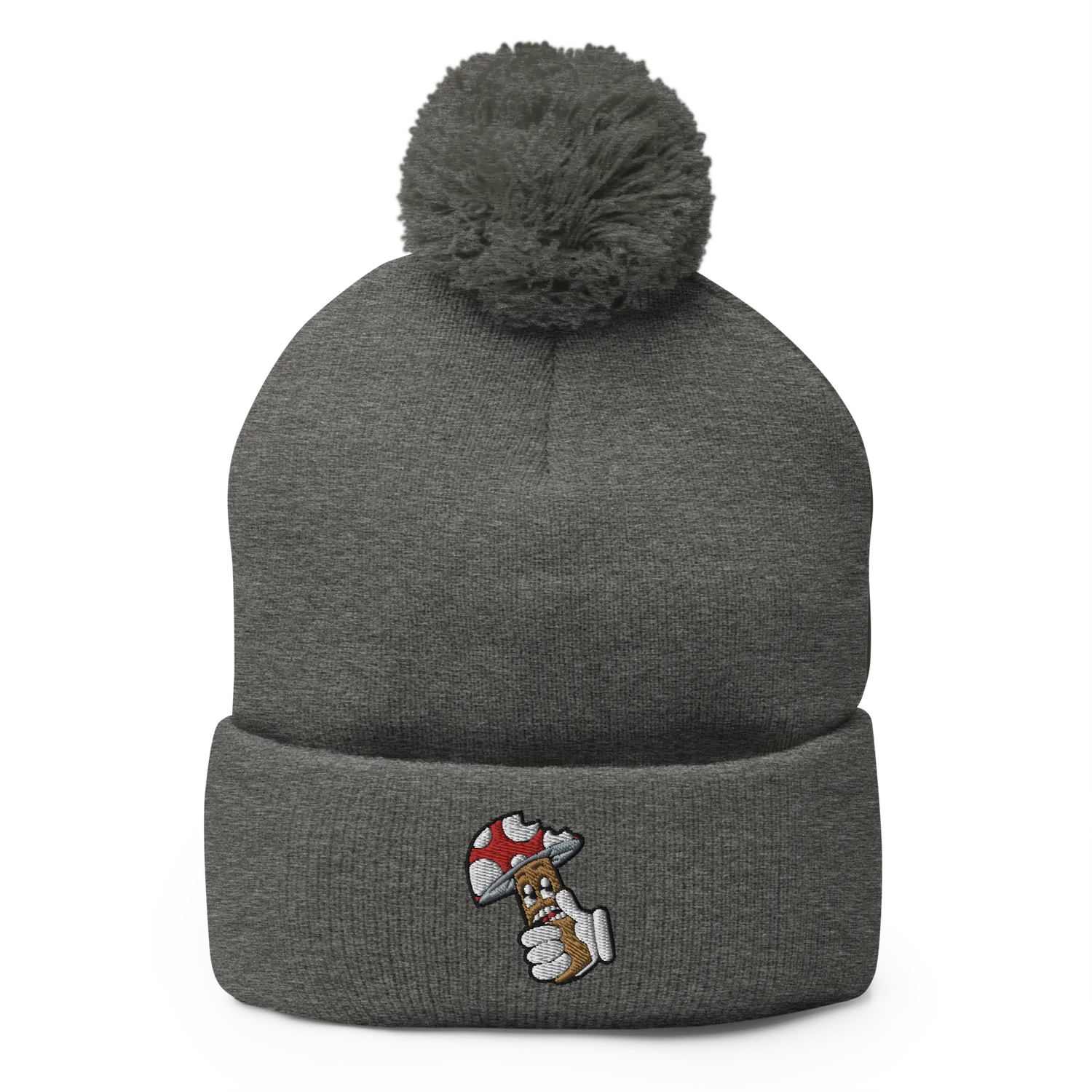 Razel Boom Bite Pom-Pom Muts Zwart Acryl