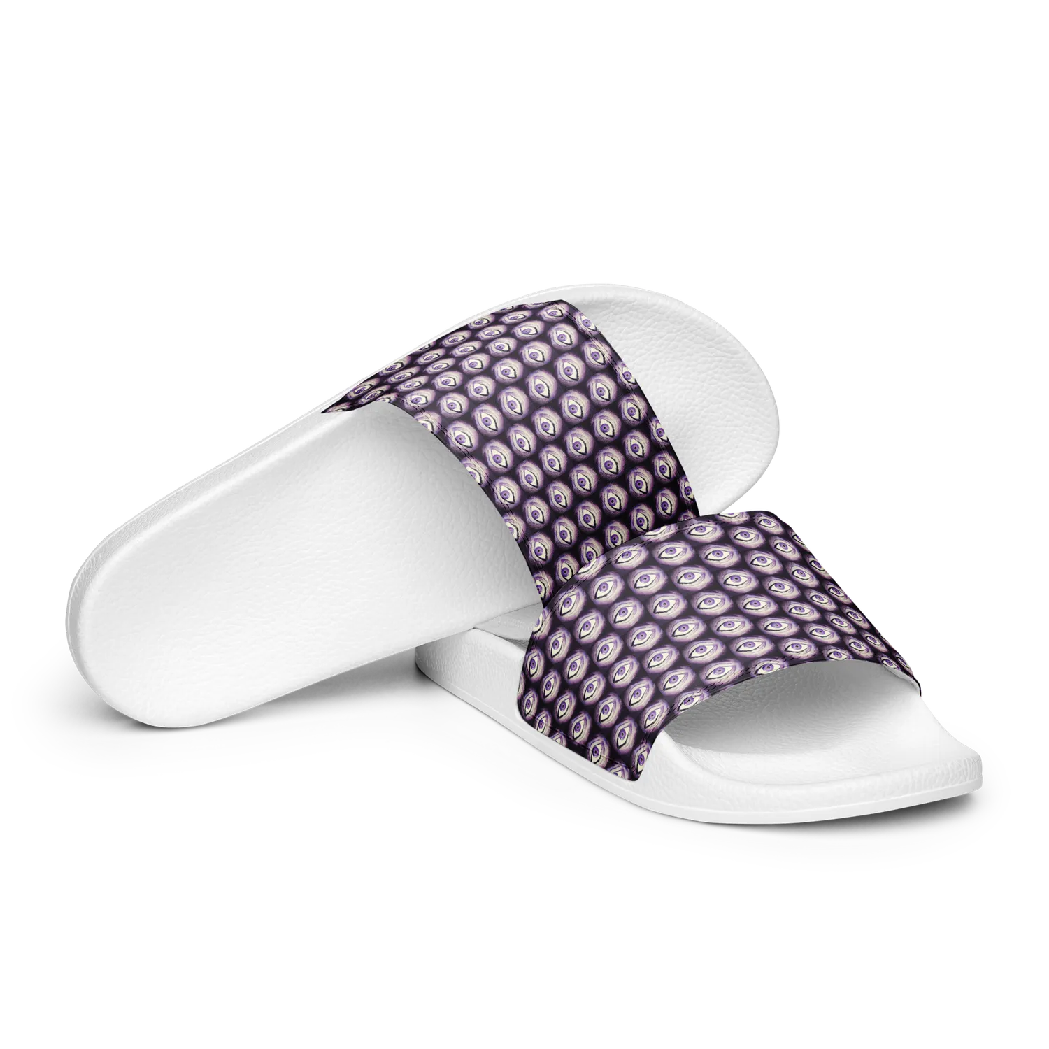 Thousand Eyes of Razel Motif slippers zwart maat 41