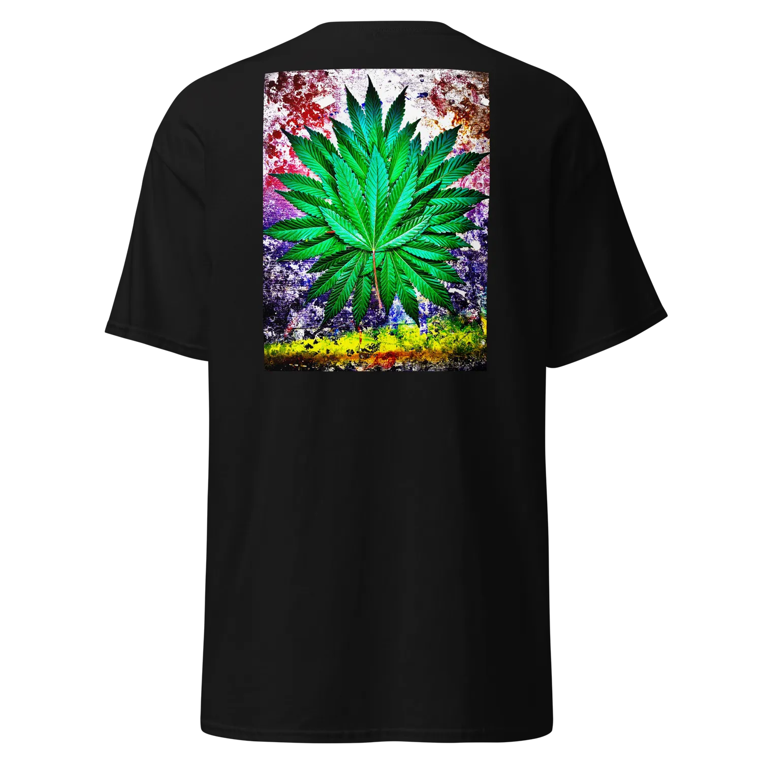 Razel Marijuana Tree Star T-shirt katoen S-5XL
