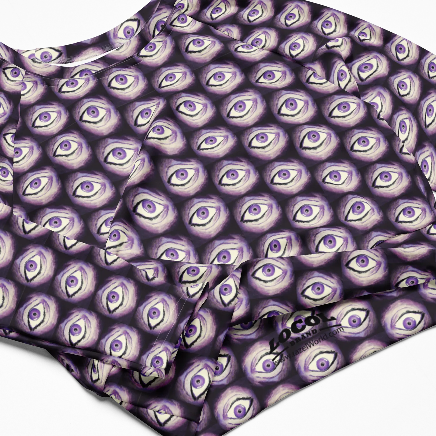 Razel Thousand Eyes croptop lange mouw maat M