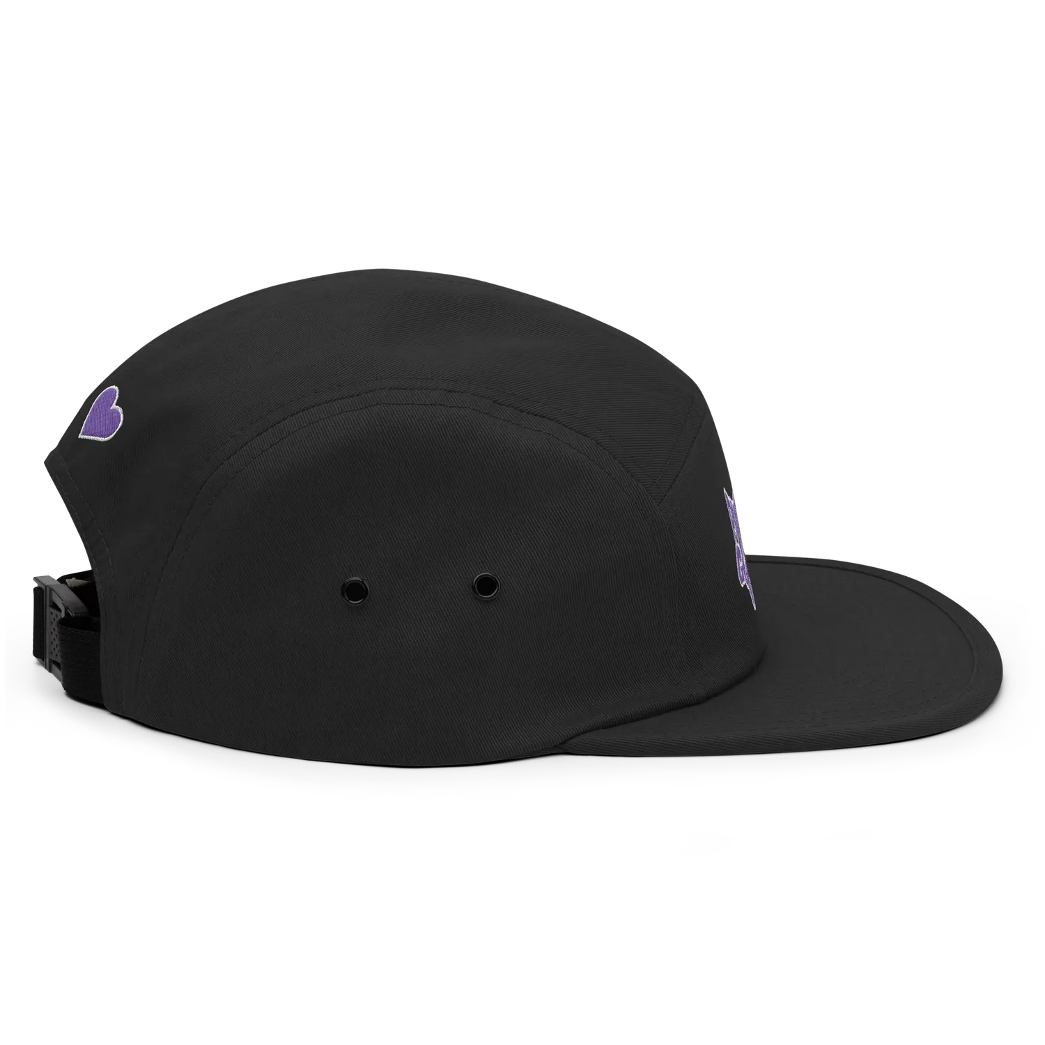 Razel Purp Gang Rock Star 5-panel pet zwart katoen