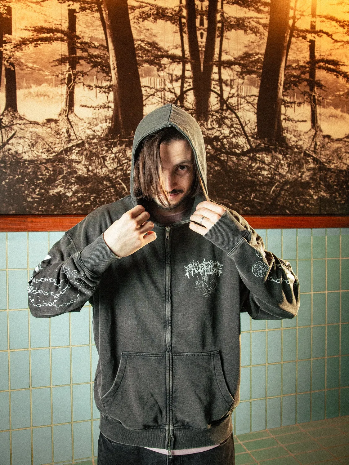 Paleface Swiss Angels Under Spell zip-hoodie vintage